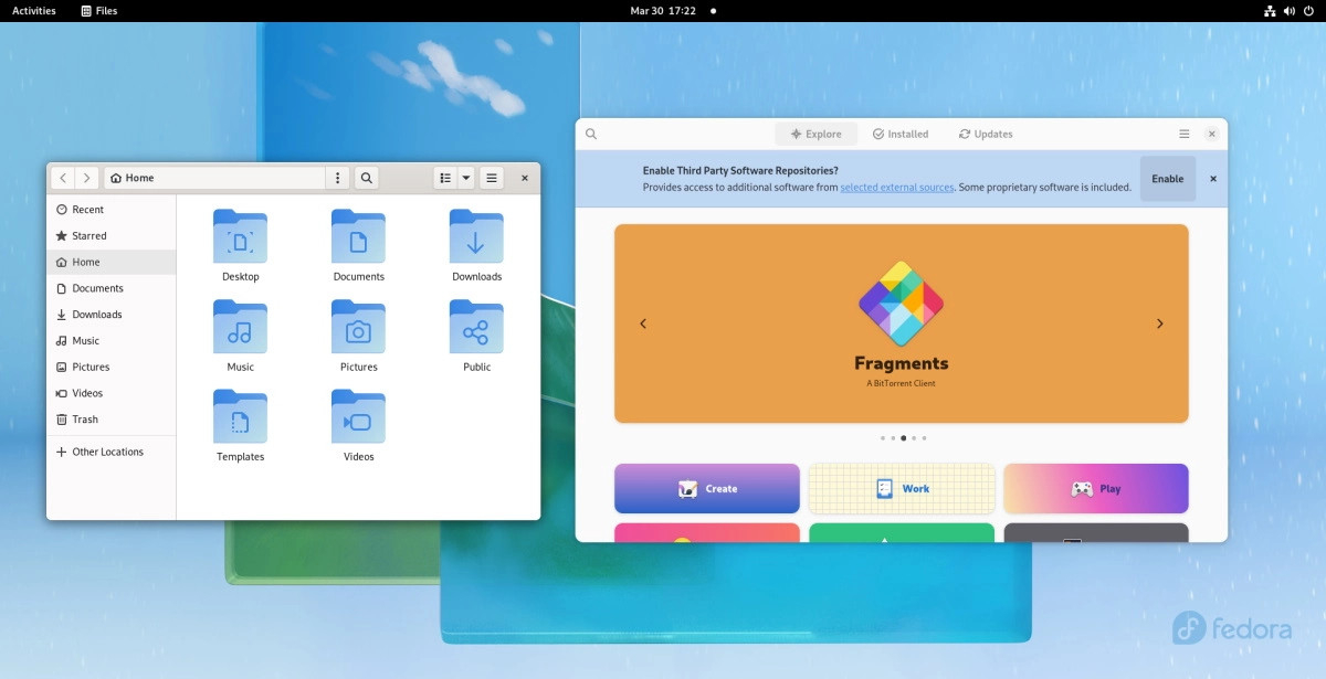 Fedora 36: la nuova versione stabile è dotata di GNOME 42 e Linux 5.17