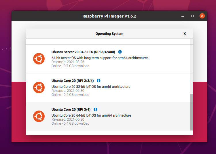 Ubuntu Core 22: introdotto il supporto a PiBoot