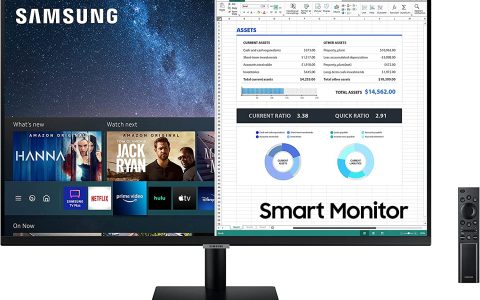 Samsung Smart Monitor M5 con HDR10 ad un prezzo FOLLE su Amazon