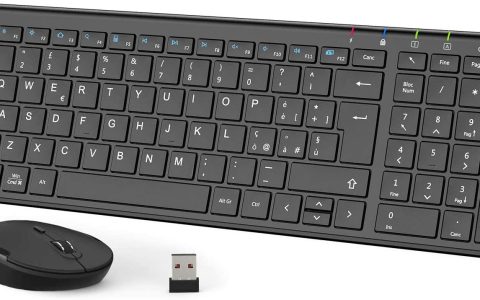 Combo Tastiera e Mouse Wireless ad un prezzo BOMBA su Amazon