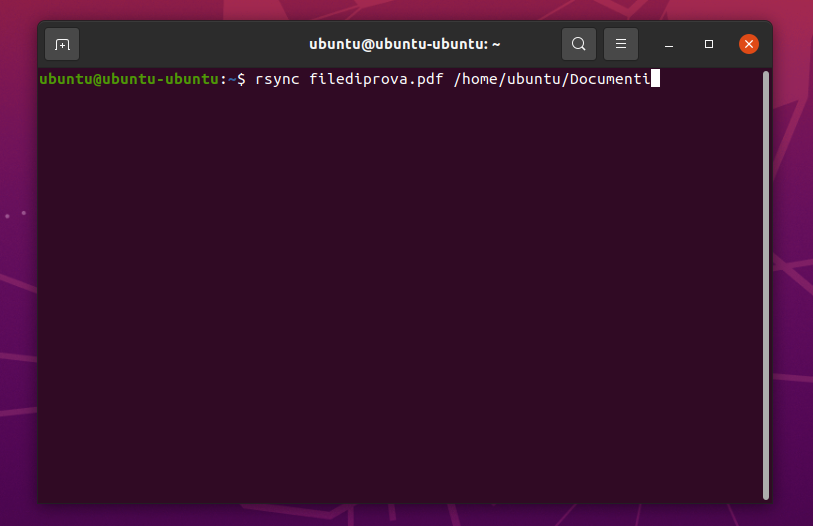 rsync