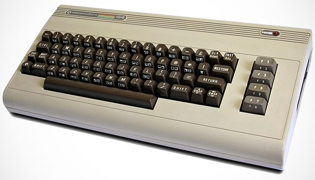 La seconda versione del Commodore 64, la più diffusa