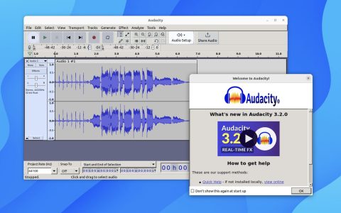 Audacity 3.2.2: arrivate nuove Realtime Capabilities per i VST2 Effect
