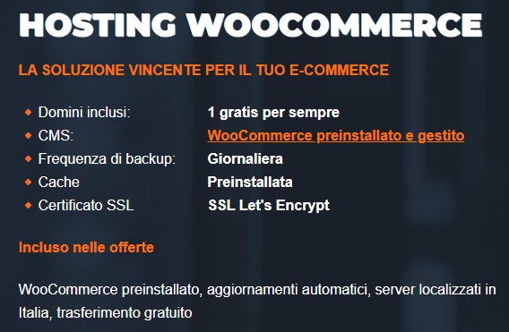 Hosting WooCommerce gestito con ServerPlan