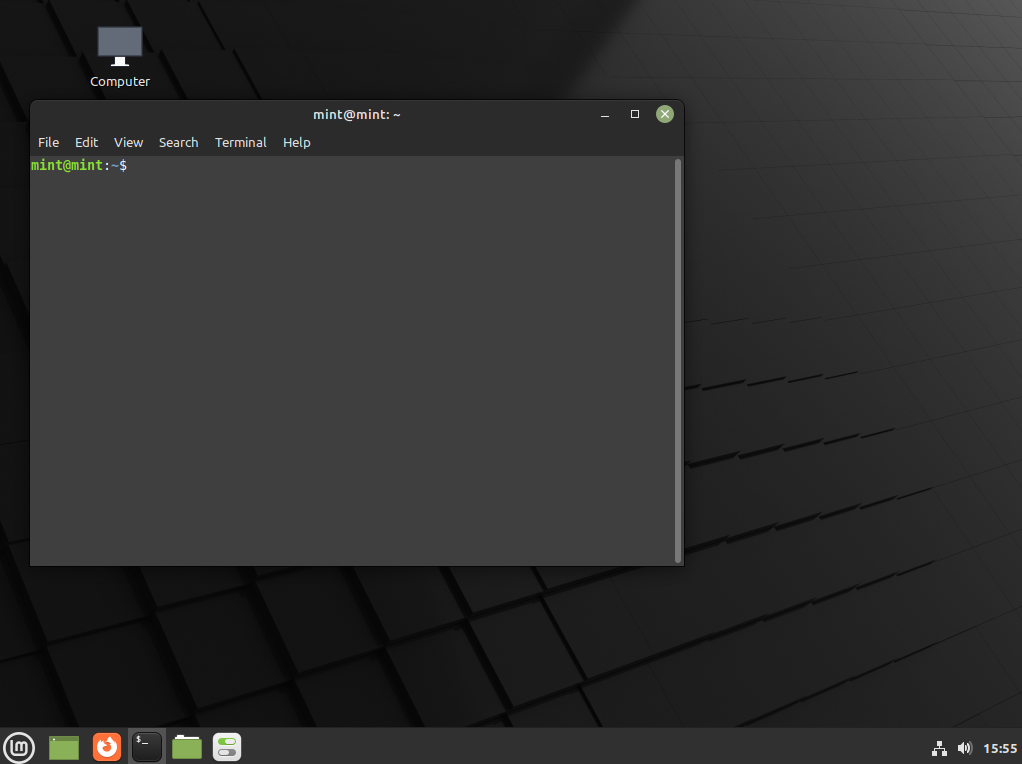 linux mint desktop
