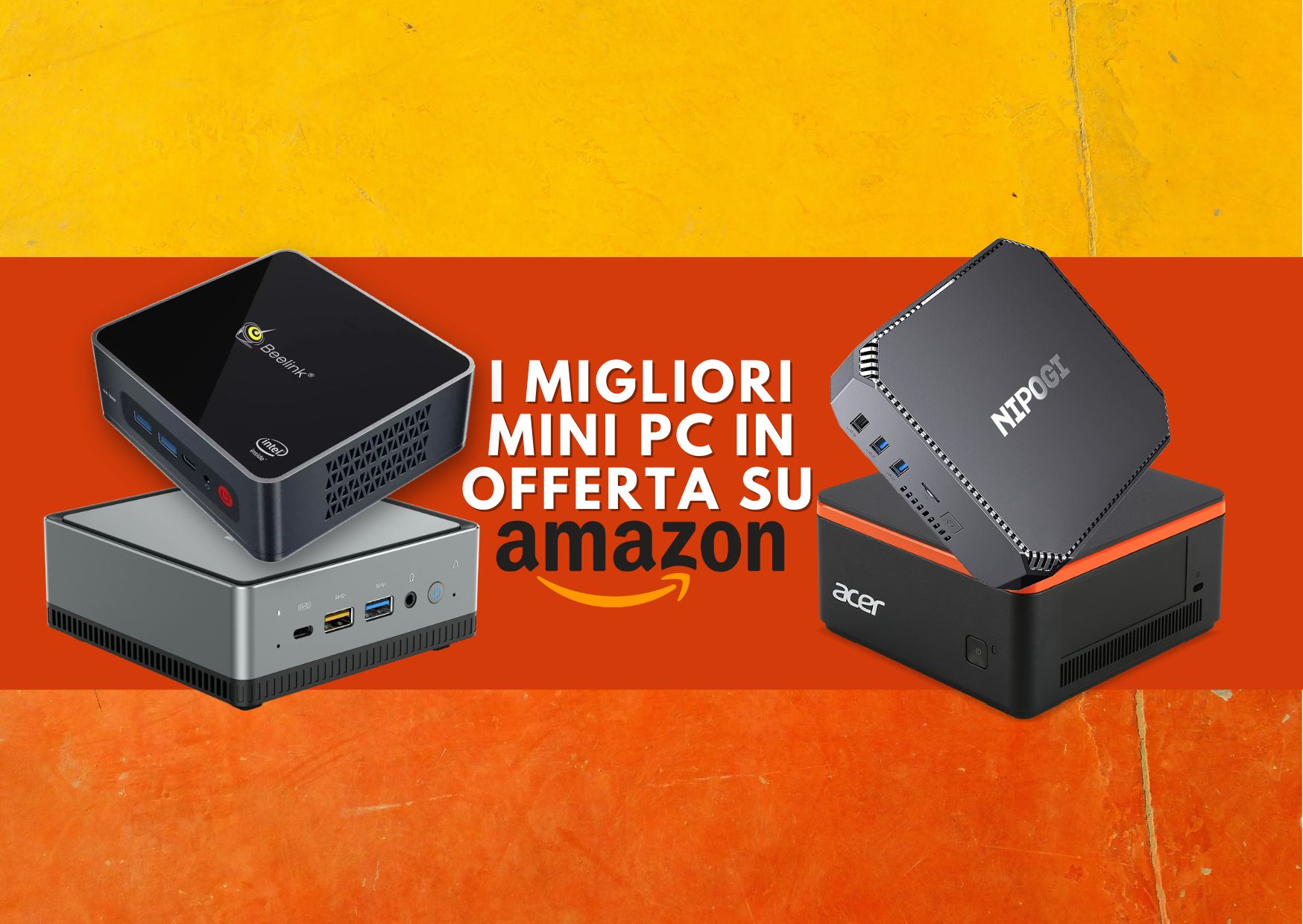 Mini PC NiPoGi: compatto, potente e finalmente in SCONTO