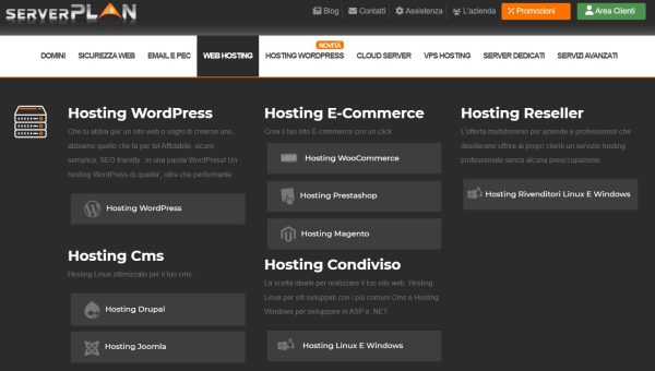 Serverplan web hosting