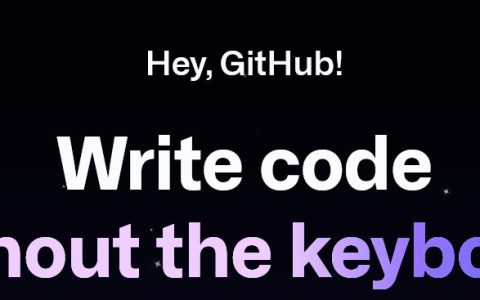 Hey, GitHub!: programmare con la voce