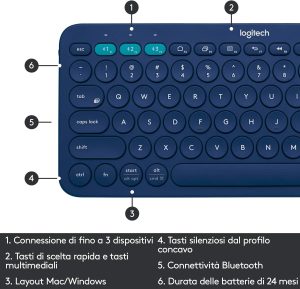logitech-k380-tastiera-bluetooth-compatta-prezzo-shock-connessione