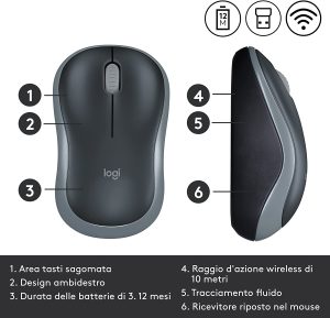 logitech-m185-mouse-wireless-meno-10e-prendere-adesso-specifiche