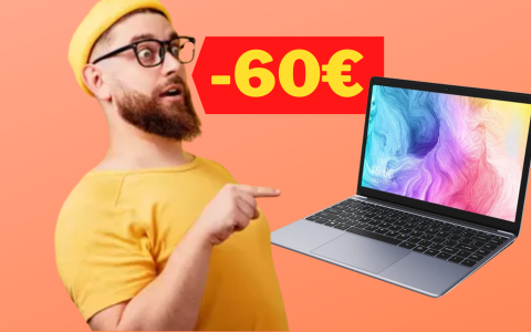 CHUWI HeroBook Pro: con questo coupon il prezzo crolla sotto i 240€