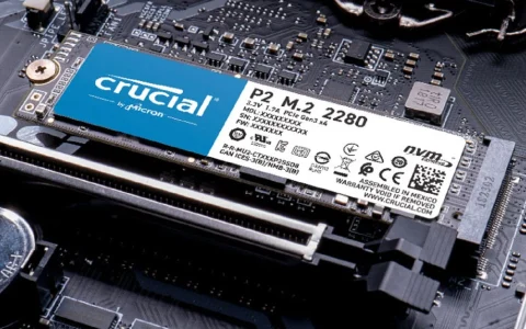 SSD NVME Crucial P2 da 1TB: più spazio di archiviazione e velocità a soli 74€