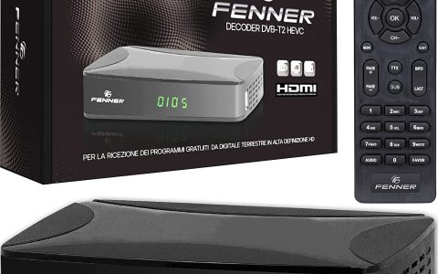 Decoder HD Fenner: un'OTTIMA OFFERTA su Amazon a soli 19,99 Euro