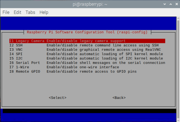 rasbperry pi camera