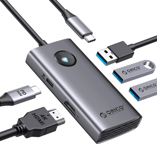 Hub USB-C 5-in-1 Orico