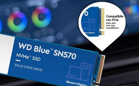 SSD WD Blue da 500 GB per prestazioni eccellenti a meno di 50 euro su Amazon