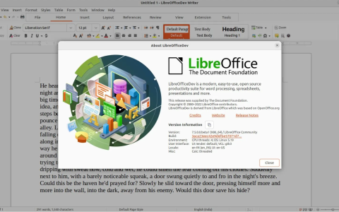 LibreOffice 7.5: ecco tutte le novità