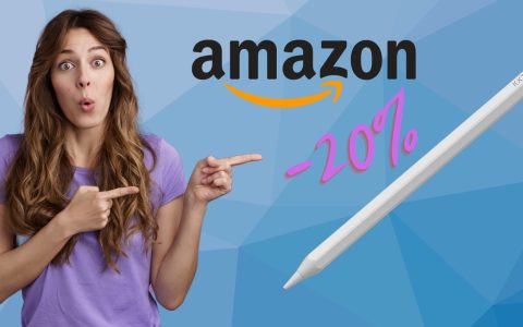 Penna per iPad sensibile e precisa a MENO di 28€ su Amazon