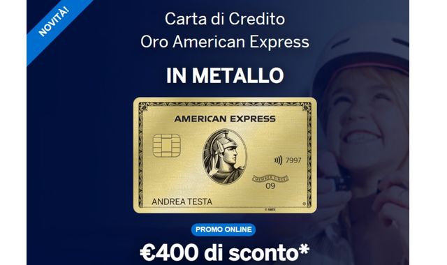 Carta di credito Oro American Express