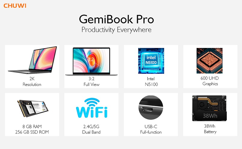 Chuwi GemiBook Pro