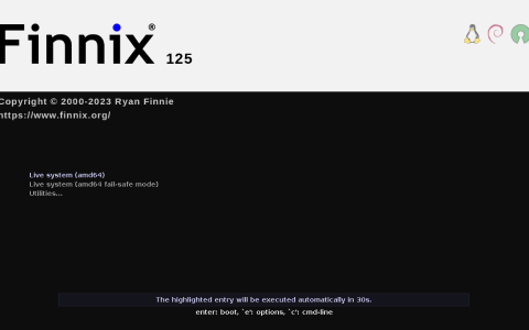 Finnix 125: implementato Linux 6.1 LTS