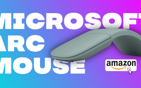 Microsoft Arc Mouse in SUPER PROMO su Amazon: è flessibile!