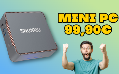 Mini PC Windows in OFFERTA a meno di 100€: BOMBA Amazon