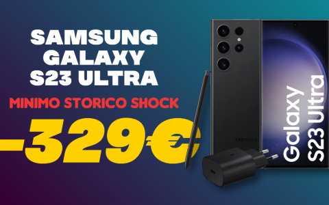 Samsung Galaxy S23 Ultra: si VOLA con lo SCONTO di oltre 320€