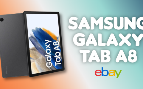 Samsung Galaxy Tab A8 oggi è la VERA STAR di eBay: tuo a meno di 185€!