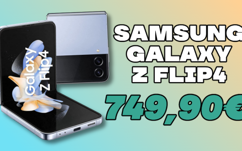 Samsung Galaxy Z Flip4, l'offerta eBay è STREPITOSA: solo 750€