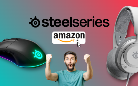 SteelSeries: mouse e cuffie da gaming da PAURA su Amazon, guarda che sconti!