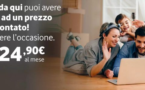 Vodafone: PROMO Special Fibra a meno di 25 euro al mese