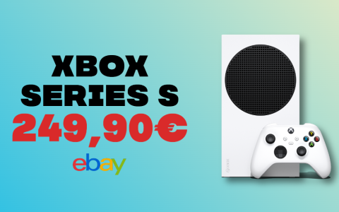 Xbox Series S a MENO DI 250€ su eBay con spedizione GRATUITA