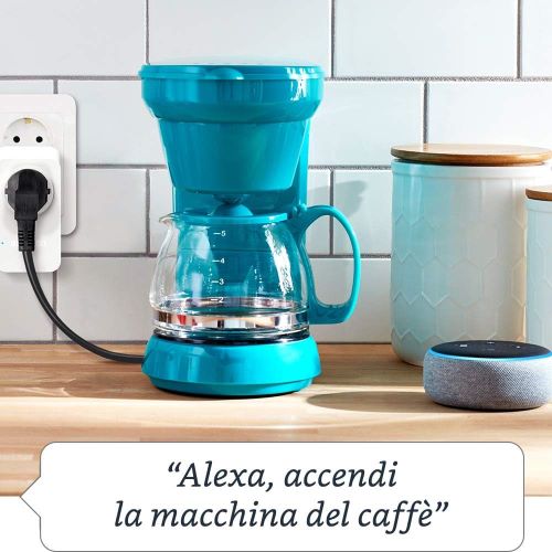 amazon smart plug macchina caffe