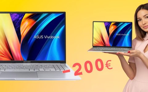 ASUS Vivobook 16X: l'EPICO notebook a 200€ in MENO