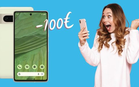 Google Pixel 7 a 100€ in MENO nelle Offerte di Primavera Amazon