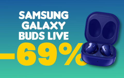 Samsung Galaxy Buds Live: 130€ di SCONTO con le Offerte di Primavera
