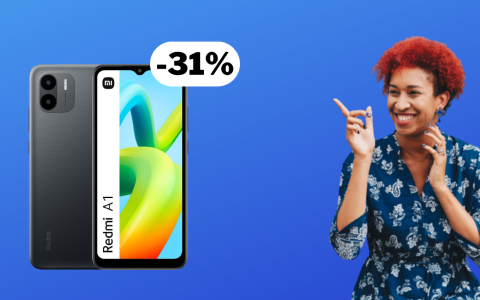 Xiaomi Redmi A1: il prezzo torna ad abbassarsi ancora (-31%)