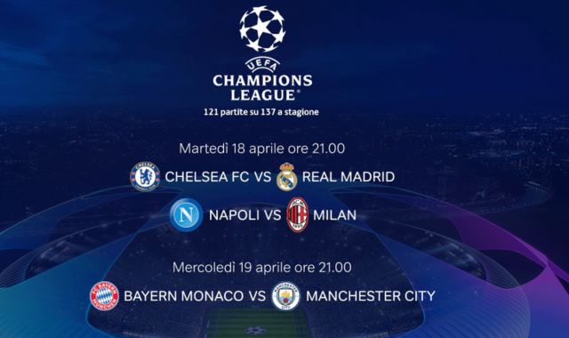 Champions League NOW TV