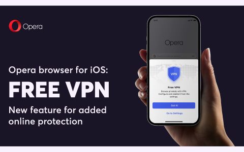 Opera: VPN aggiunta anche su iPhone e iPad