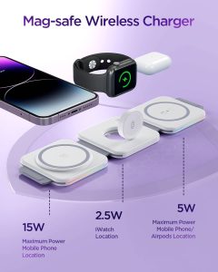 Caricabatterie wireless 3-in-1 ecosistema Apple