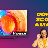 Smart TV Hisense 4K 65″ QLED a meno di 590€ su Amazon!