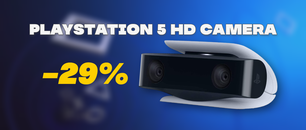 PlayStation 5 HD Camera: lo SCONTO (-29%) è servito!
