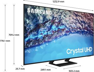Smart TV Samsung 55 Crystal UHD 4K con Alexa
