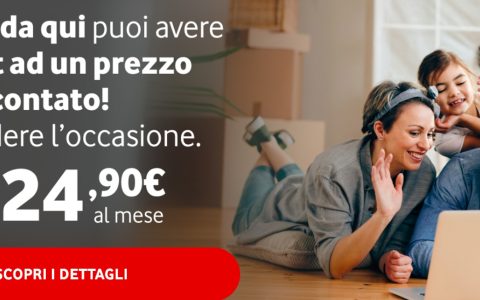 Fibra Vodafone: PROMO a soli 24,90 euro