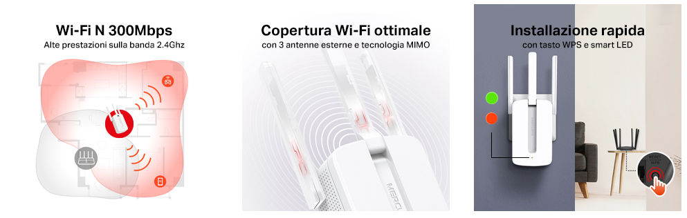 Wi-Fi Extender - TP-Link - Caratteristiche
