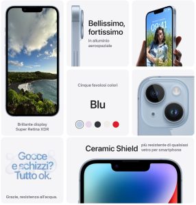 iPhone 14 Azzurro