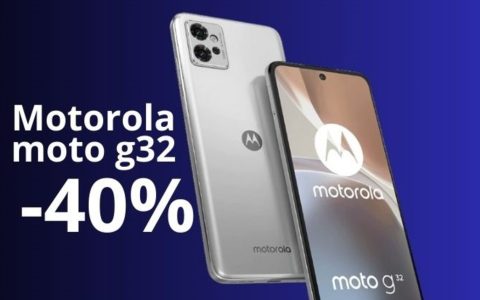 Motorola moto g32 SCONTATO del 40%, solo su Amazon