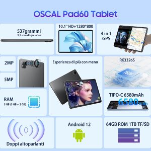 oscal-pad60-tablet-super-economico-vale-tanto-79e-caratterisctiche