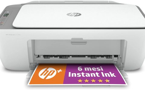 Stampante multifunzione HP DeskJet 2720e: GROSSO SCONTO su Amazon da oggi!